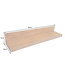 Invicta Interior Wandplank MAKASSAR 110cm mangohout bruin honing afwerking - 49350