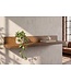 Invicta Interior Wandplank MAKASSAR 140cm mangohout bruin honing afwerking - 49351