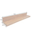 Invicta Interior Wandplank MAKASSAR 140cm mangohout bruin honing afwerking - 49351