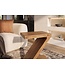 Invicta Interior Bijzettafel Z 60cm mangohout bruin honing afwerking - 49353