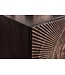 Invicta Interior Dressoir GOLDEN SUNSET 100cm 3D mango wood zwart goud - 49369