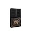 Invicta Interior Highboard GOLDEN SUNSET 180cm 3D met glazen deuren mangohout zwart goud - 49371