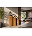 Invicta Interior Decoratieve zuilen MAKASSAR 60-80cm set van 3 mangohout bruin honing afwerking - 49376
