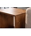 Invicta Interior Bijzettafel MAKASSAR 45cm met opbergruimte mangohout bruin honingtint - 49378