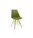 Invicta Interior Stoel SCANDINAVIA MEISTERSTÜCK chenille ornament groen - 70009