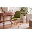 Invicta Interior Stoel SCANDINAVIA MEISTERSTÜCK chenille ornament groen - 70009