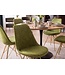Invicta Interior Stoel SCANDINAVIA MEISTERSTÜCK chenille ornament groen - 70009