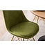 Invicta Interior Stoel SCANDINAVIA MEISTERSTÜCK chenille ornament groen - 70009