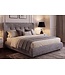 Invicta Interior Bed FLORENZ 180x200cm fluweel grijs - 6542773