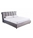 Invicta Interior Bed MILANO 180x200cm vogue fluweel grijs - 6542775