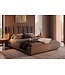 Invicta Interior Bed MILANO 180x200cm vogue fluweel grijs - 6542775