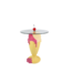 Invicta Interior Bistro tafel SWEET SOCIETY Sundae 90cm pastel geel - 70096