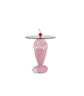 Invicta Interior Bistrotafel SWEET SOCIETY Soft Pop 90cm pastel roze - 70100
