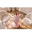 Invicta Interior Bistrotafel SWEET SOCIETY Soft Pop 90cm pastel roze - 70100