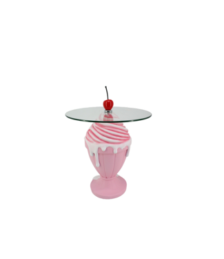 Invicta Interior Bijzettafel SWEET SOCIETY Soft Pop 65cm pastel roze - 70101
