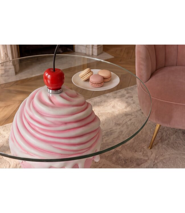 Invicta Interior Bijzettafel SWEET SOCIETY Soft Pop 65cm pastel roze - 70101