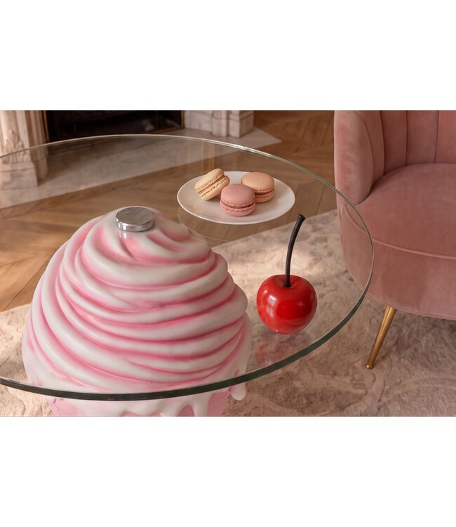 Invicta Interior Bijzettafel SWEET SOCIETY Soft Pop 65cm pastel roze - 70101