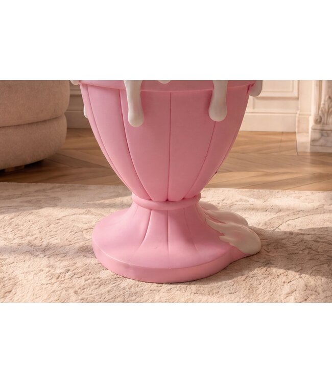 Invicta Interior Bijzettafel SWEET SOCIETY Soft Pop 65cm pastel roze - 70101