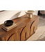 Invicta Interior Dressoir ARCADIA 160cm gebogen front gegroefde voet mangohout bruin - 48840