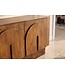 Invicta Interior Dressoir ARCADIA 160cm gebogen front gegroefde voet mangohout bruin - 48840
