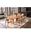 Invicta Interior Eettafel SCULPTURA 240cm ovaal sculptuur frame acacia hout naturel - 49258