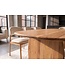 Invicta Interior Eettafel SCULPTURA 240cm ovaal sculptuur frame acacia hout naturel - 49258