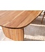 Invicta Interior Eettafel SCULPTURA 240cm ovaal sculptuur frame acacia hout naturel - 49258