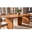 Invicta Interior Eettafel SCULPTURA 240cm ovaal sculptuur frame acacia hout bruin - 49259