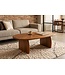 Invicta Interior Salontafel SCULPTURA 110cm sculptuurvorm acacia hout bruin - 49267