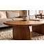 Invicta Interior Salontafel SCULPTURA 110cm sculptuurvorm acacia hout bruin - 49267