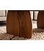 Invicta Interior Salontafel SCULPTURA 110cm sculptuurvorm acacia hout bruin - 49267