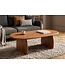 Invicta Interior Salontafel SCULPTURA 110cm sculptuurvorm acacia hout bruin - 49267