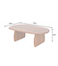 Invicta Interior Salontafel SCULPTURA 110cm sculptuurvorm acacia hout bruin - 49267