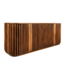 Invicta Interior Dressoir SCULPTURA 170cm open latten front afgeronde hoeken mangohout bruin - 49269