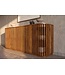 Invicta Interior Dressoir SCULPTURA 170cm open latten front afgeronde hoeken mangohout bruin - 49269