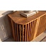 Invicta Interior Dressoir SCULPTURA 170cm open latten front afgeronde hoeken mangohout bruin - 49269