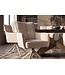 Invicta Interior Draaistoel LUGANO 360° auto-terugkeer met armleuningen 150 kg laadvermogen chenille tweed beige - 49326