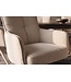 Invicta Interior Draaistoel LUGANO 360° auto-terugkeer met armleuningen 150 kg laadvermogen chenille tweed beige - 49326