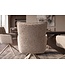 Invicta Interior Draaistoel LUGANO 360° auto-return met armleuningen 150 kg draagvermogen chenille tweed taupe - 49327