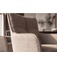 Invicta Interior Draaistoel LUGANO 360° auto-return met armleuningen 150 kg draagvermogen chenille tweed taupe - 49327