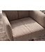 Invicta Interior Draaistoel LUGANO 360° auto-return met armleuningen 150 kg draagvermogen chenille tweed taupe - 49327