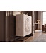 Invicta Interior Highboard LION 120cm 3D leeuwfront mango hout crème met zwart metalen frame - 49500