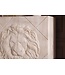 Invicta Interior Highboard LION 120cm 3D leeuwfront mango hout crème met zwart metalen frame - 49500