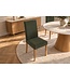 Invicta Interior Stoel GENUA groen cord met rubberhout poten - 49514