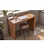 Invicta Interior Bureauafel MAKASSAR 100cm mangohout bruin honing afwerking - 49533