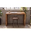 Invicta Interior Bureauafel MAKASSAR 100cm mangohout bruin honing afwerking - 49533