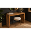 Invicta Interior Bureauafel MAKASSAR 100cm mangohout bruin honing afwerking - 49533