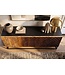 Invicta Interior Dressoir SHADES 180cm 3D front mangohout multicolour bruin met zwart metalen frame - 49604