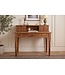 Invicta Interior Davenport kantoorbureau HEMINGWAY 90cm met laden open opbergvak mango hout honing afwerking - 49806