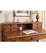 Invicta Interior Davenport kantoorbureau HEMINGWAY 90cm met laden open opbergvak mango hout honing afwerking - 49806